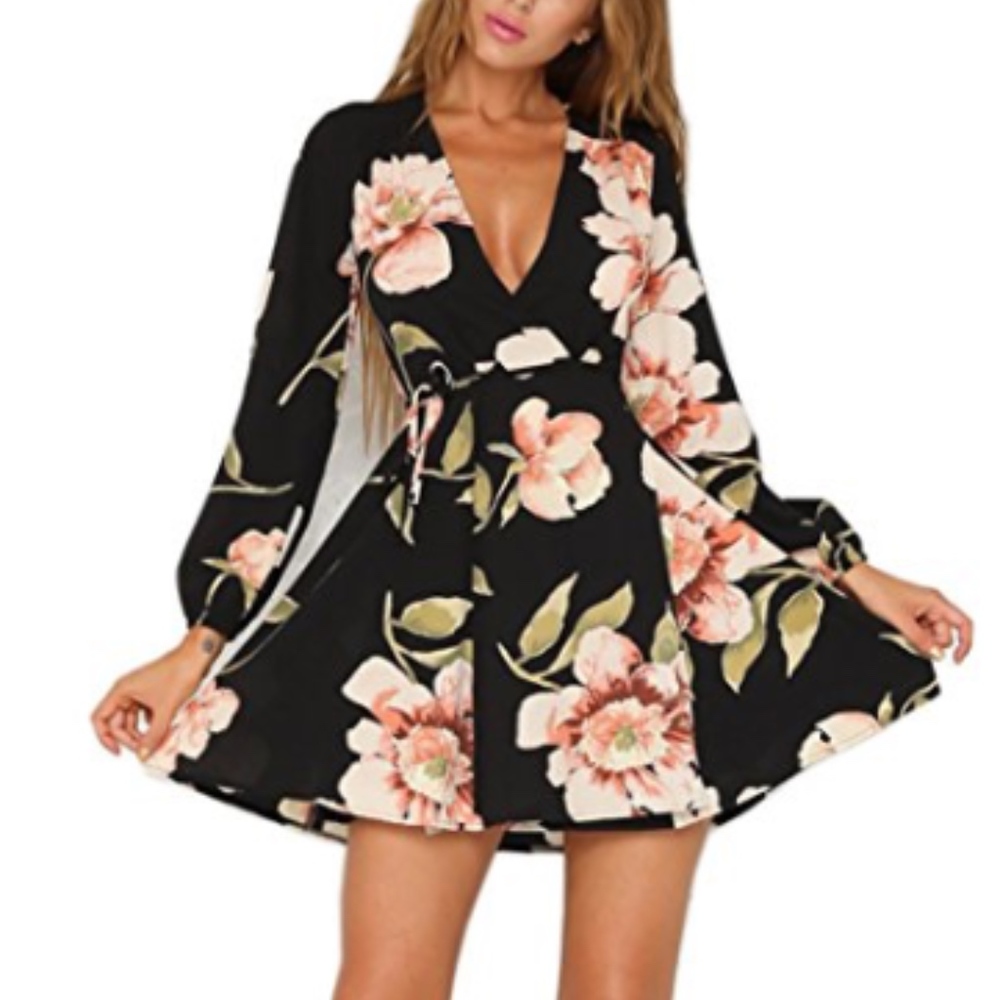 Women Floral Print Dress